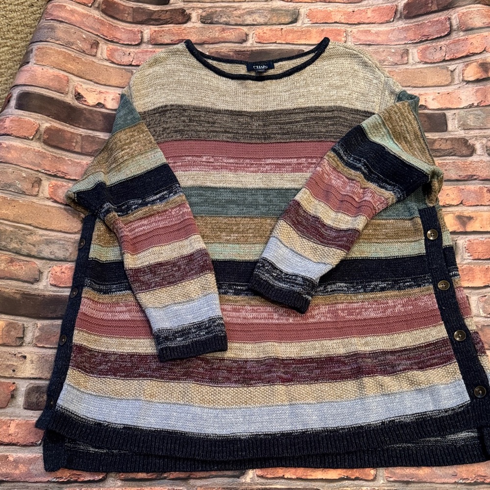 Chaps Tunic Sweater Size 1X